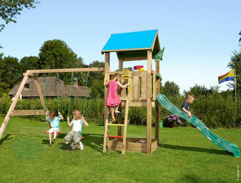 Ogrodowa huśtawka dla dzieci • Castle 2-Swing 
